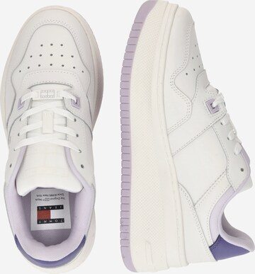 Tommy Jeans Platform trainers 'Retro Basket Ess' in White