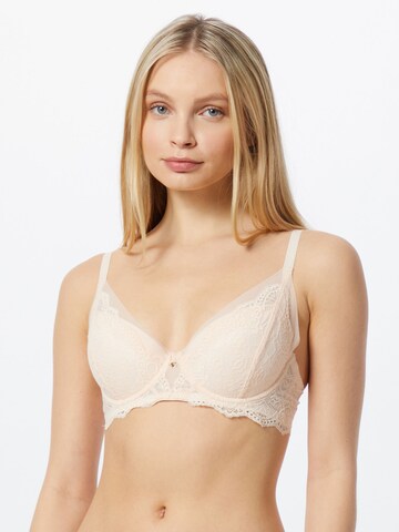 ESOTIQ Triangle Bra 'Rosine' in Pink: front