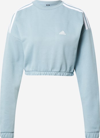 Felpa sportiva di ADIDAS SPORTSWEAR in blu: frontale