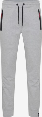 !Solid Tapered Broek 'Vinh' in Grijs: voorkant