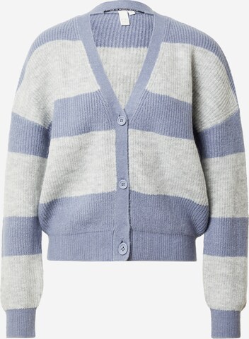 QS Knit Cardigan in Blue: front