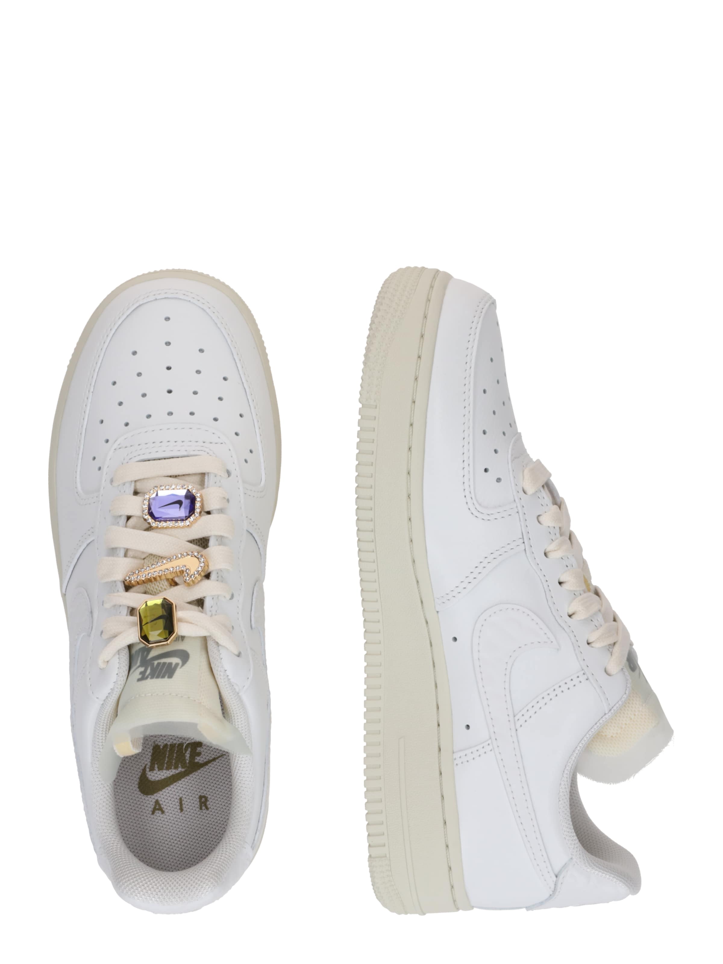 Nike Sportswear Trampki niskie 'Air Force 1' w kolorze biały