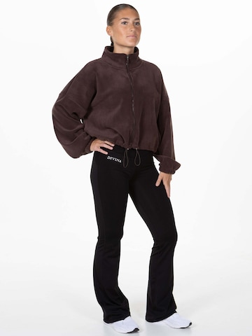 Veste en polaire 'Teddy' Divina en marron