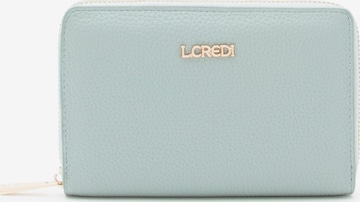 L.CREDI Wallet 'Perla' in Blue: front