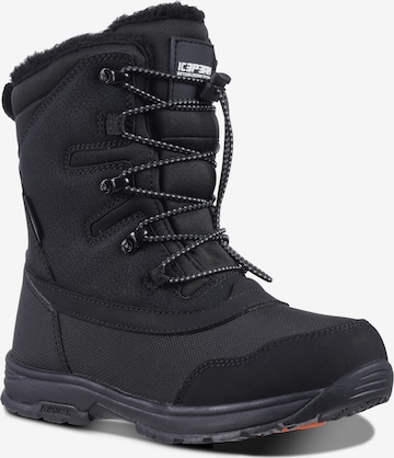 ICEPEAK Snow Boots 'Almont Jr' in Black: front