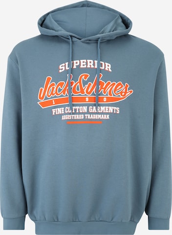 Jack & Jones Plus Свитшот в Синий: спереди