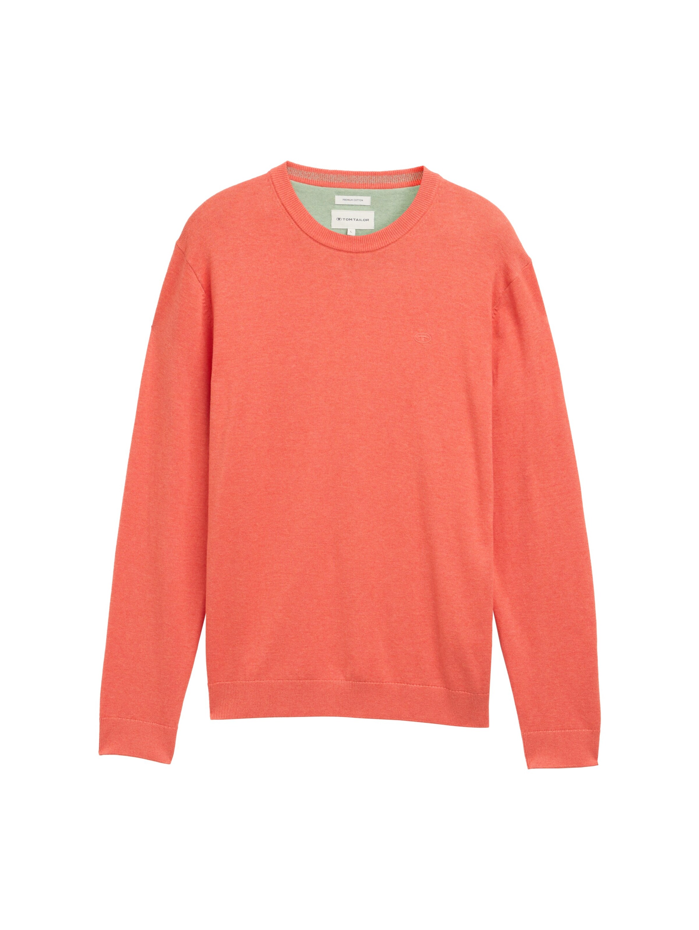 TOM TAILOR Sweater in Orange: front