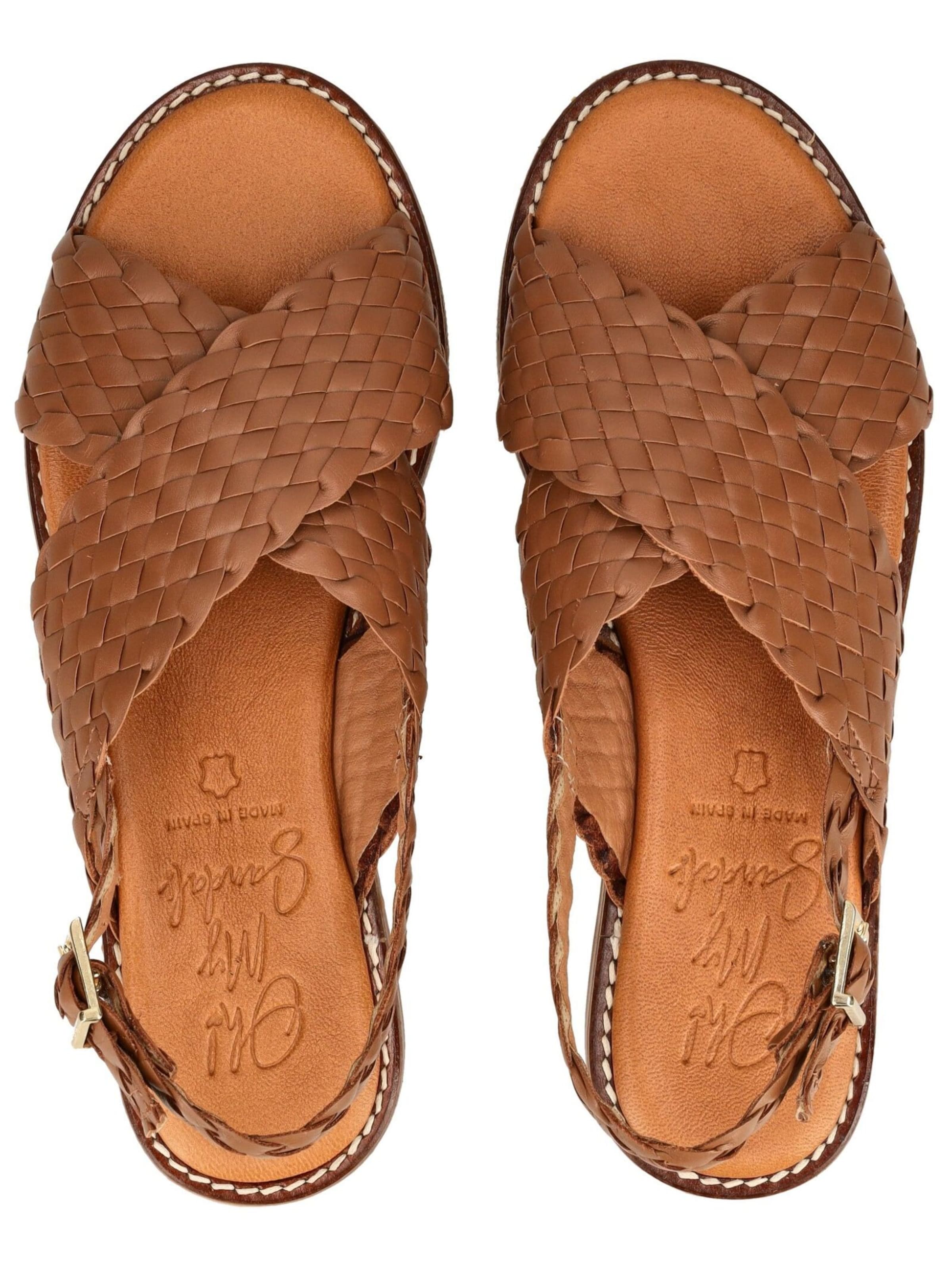 Oh! My Sandals Sandale in Braun