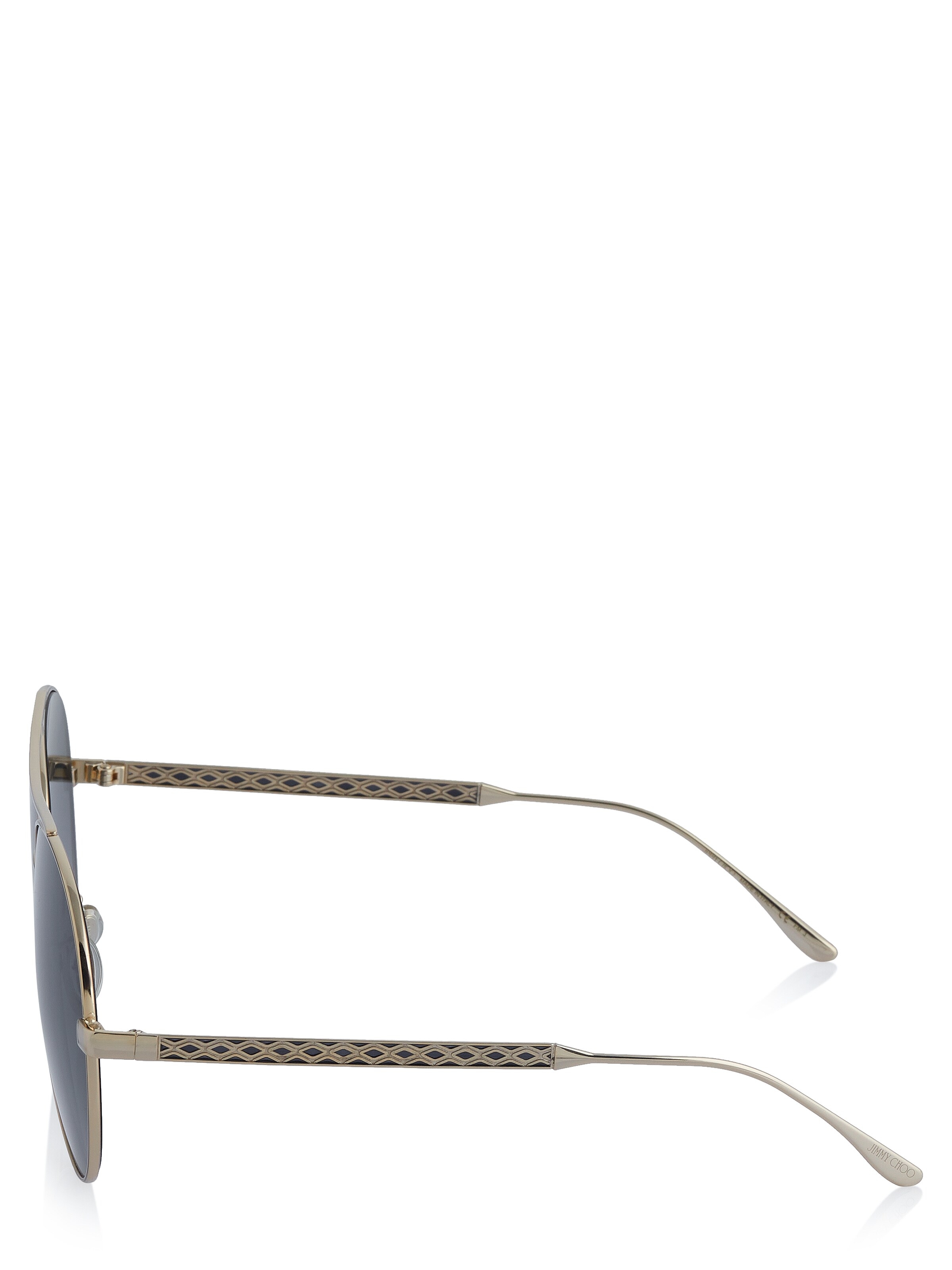 JIMMY CHOO Zonnebril 'Jimmy Choo Sonnenbrille' in Goud