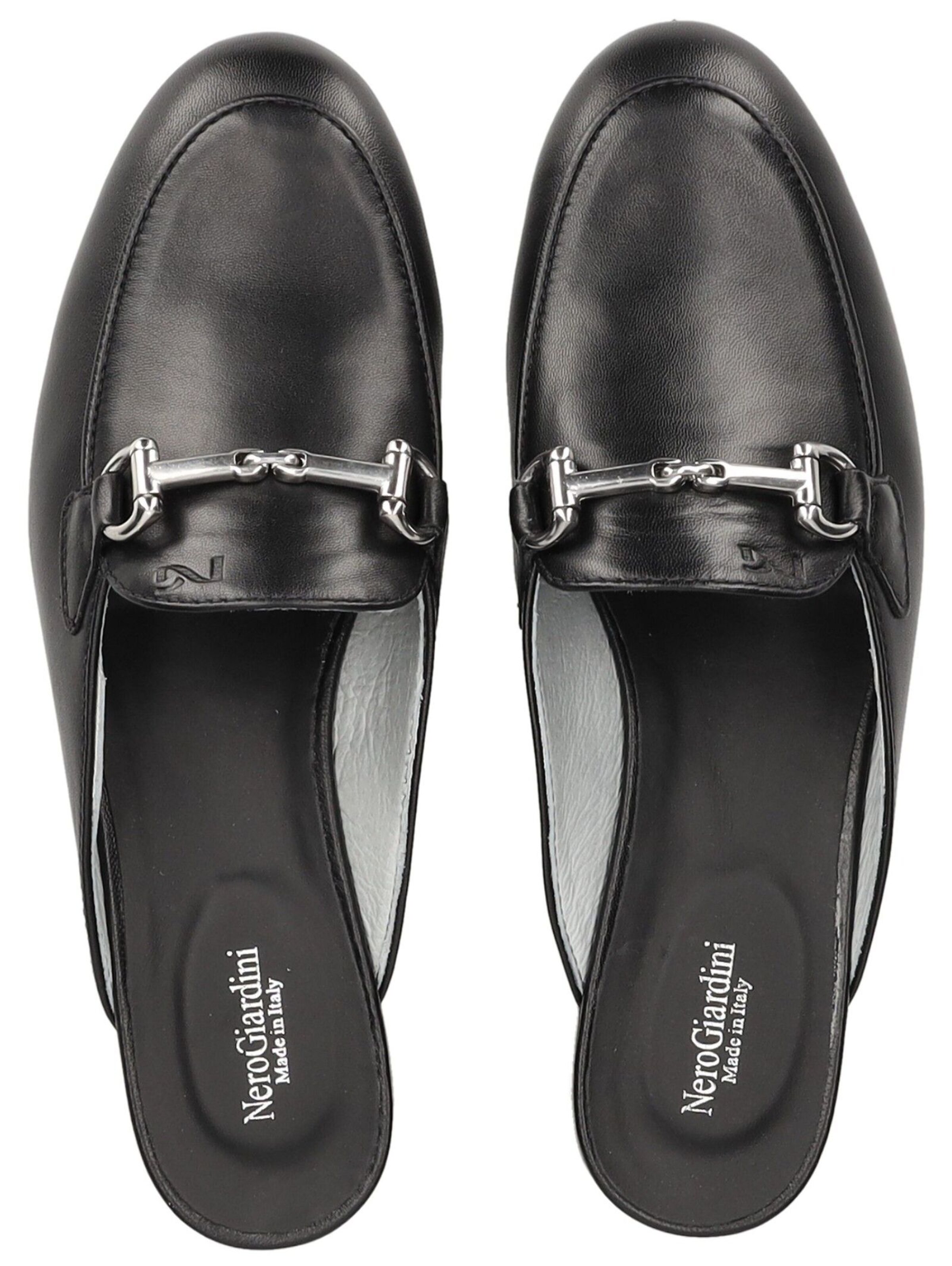 Nero Giardini Pantolette in Schwarz