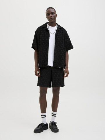 Loosefit Pantalon JACK & JONES en noir