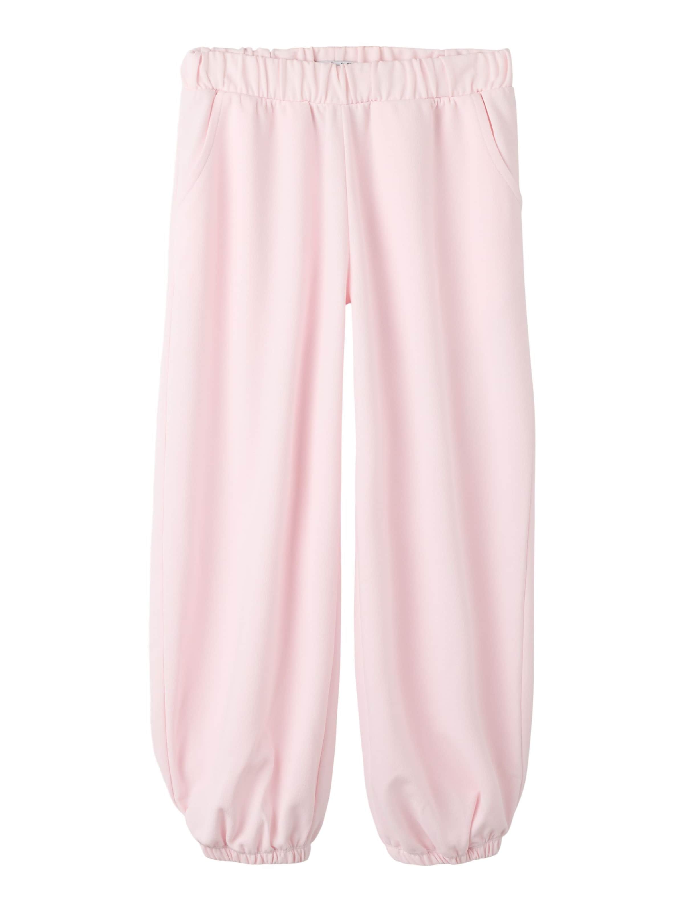 NAME IT - Tapered Pantalón en rosa: frente