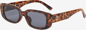 CHPO Okulary przeciwsłoneczne 'NICOLE' w kolorze brązowy: przód