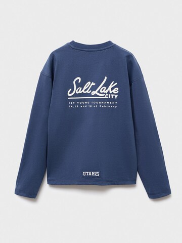 MANGO KIDS Shirt 'ALLSTAR' in Blau