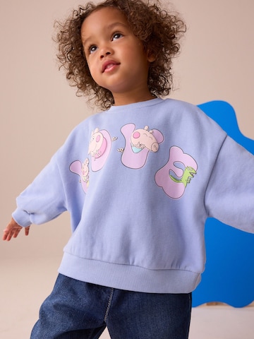 Next Sweatshirt 'Peppa Pig' in Blauw: voorkant