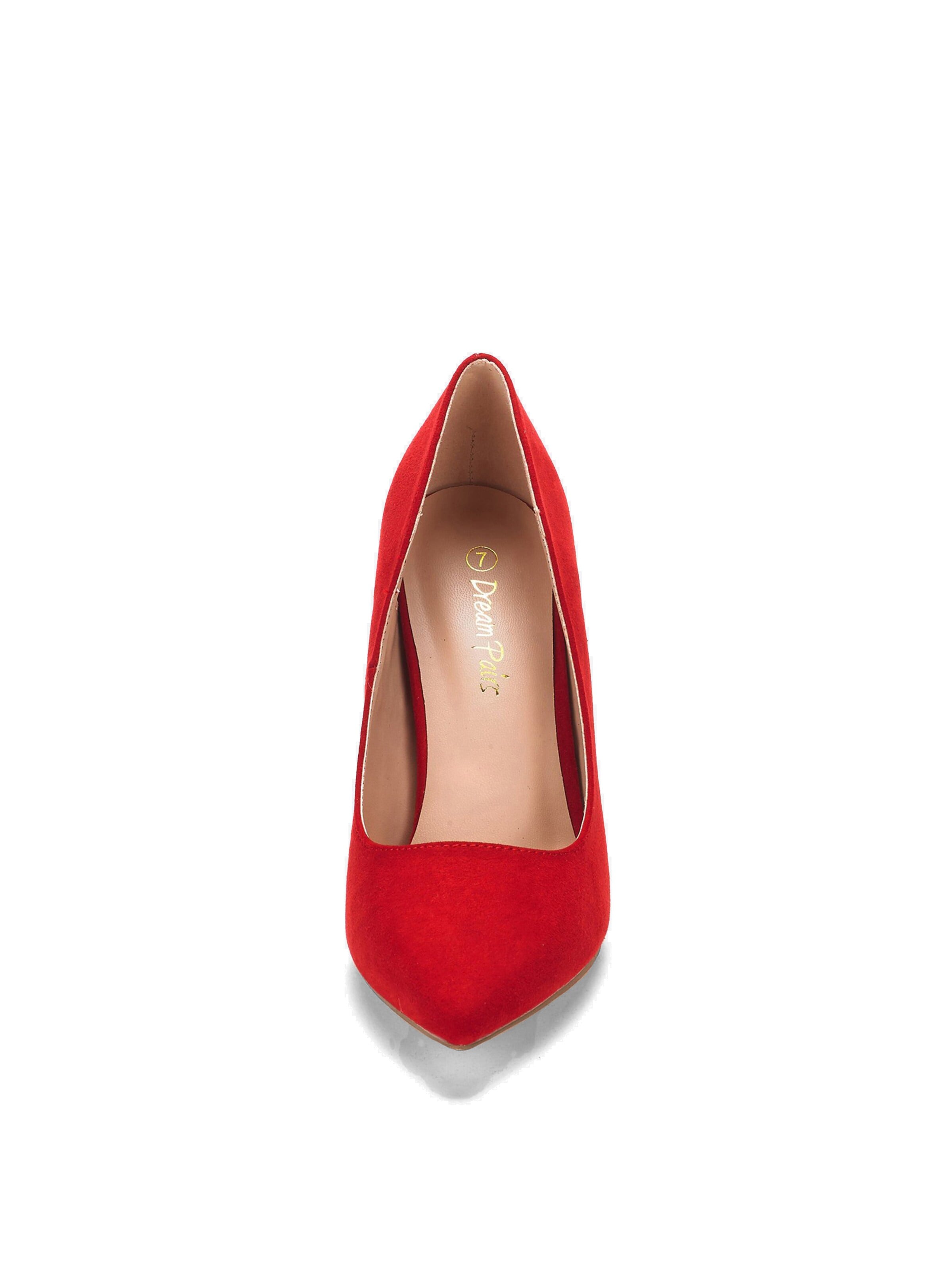 Dream Pairs Pumps in Red