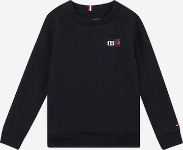 Sweat TOMMY HILFIGER en bleu : devant