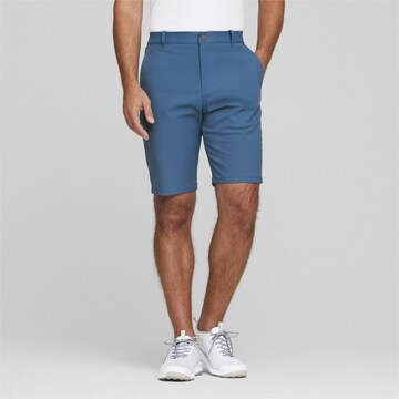 Regular Pantalon de sport 'Dealer 10"' PUMA en bleu : devant