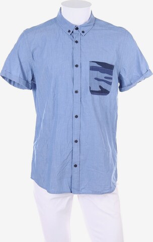 CLOCKHOUSE by C&A Button Up Shirt in L in Blue: front