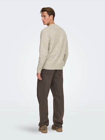 Pullover 'ONSBERNO' di Only & Sons in beige