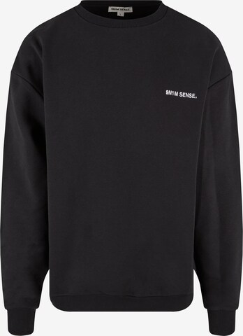 Felpa ' Essential Sweatshirt ' di 9N1M SENSE in nero: frontale