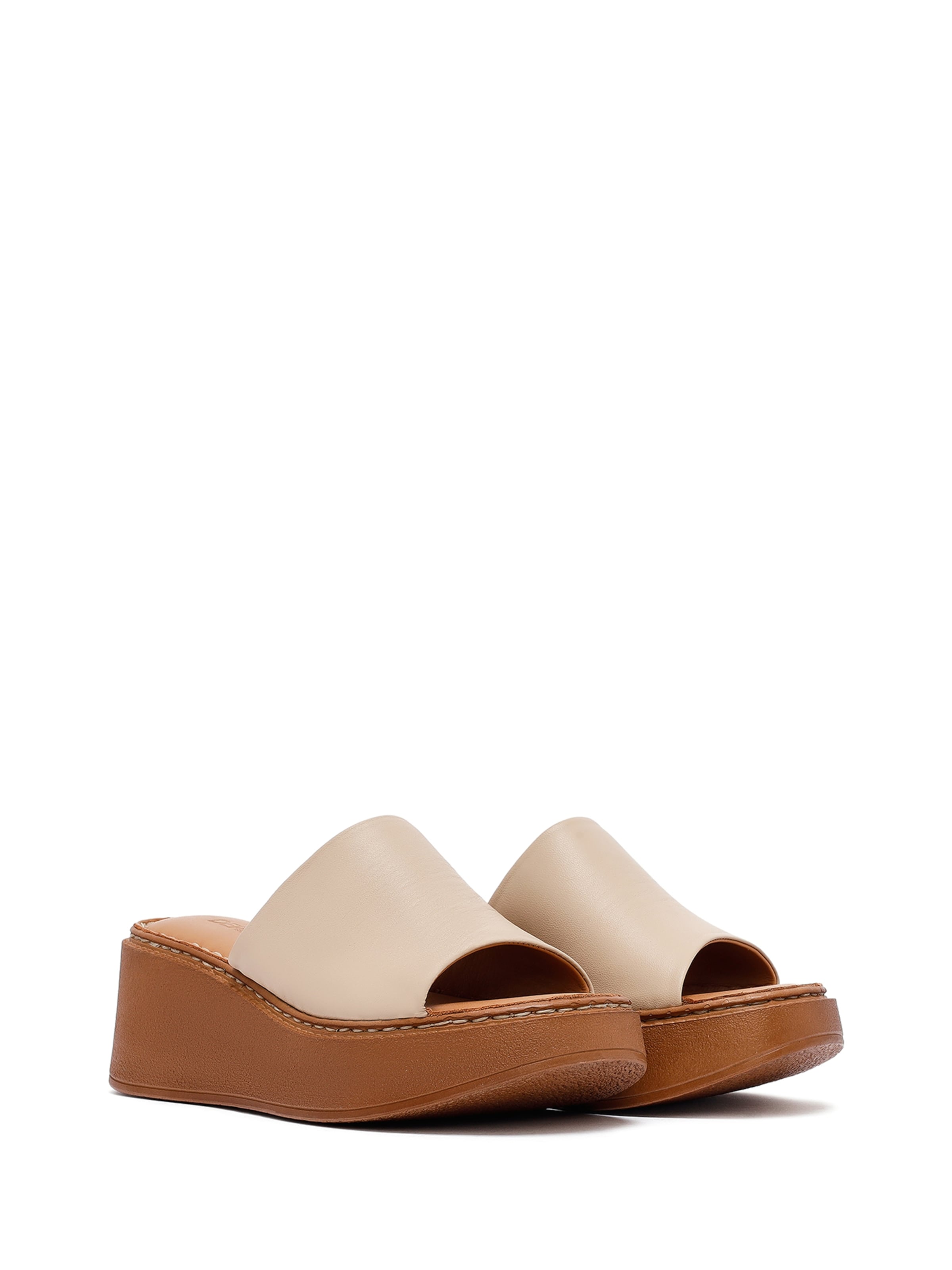 Derimod Pantolette in Beige