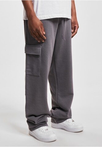 regular Pantaloni cargo 'Ice' di DEF in grigio: frontale