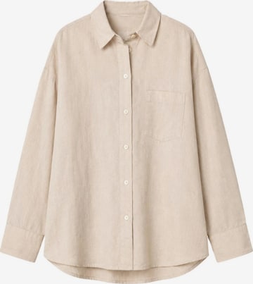BREEZERA Blouse in Beige: front