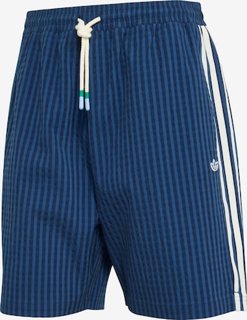 ADIDAS ORIGINALS Kalhoty 'Resort' – modrá: přední strana