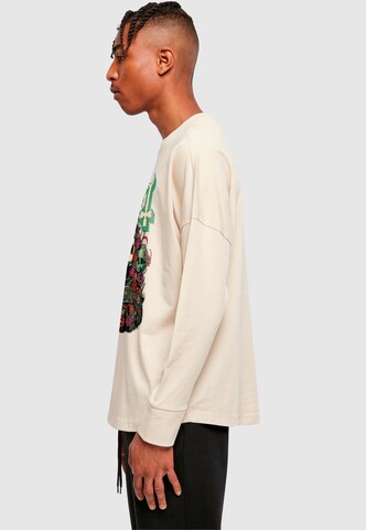 T-Shirt 'Ghost - Bliss' Merchcode en beige