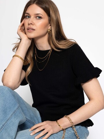 SASSYCLASSY Pullover‌‌‌‌‌‌‌‌‌ in Schwarz