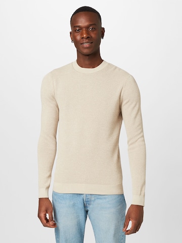 ABOUT YOU Pullover 'Aiden' i beige: forside