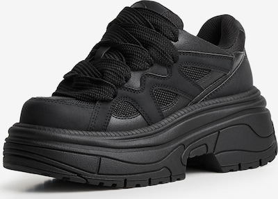 Bershka Sneaker in schwarz, Produktansicht