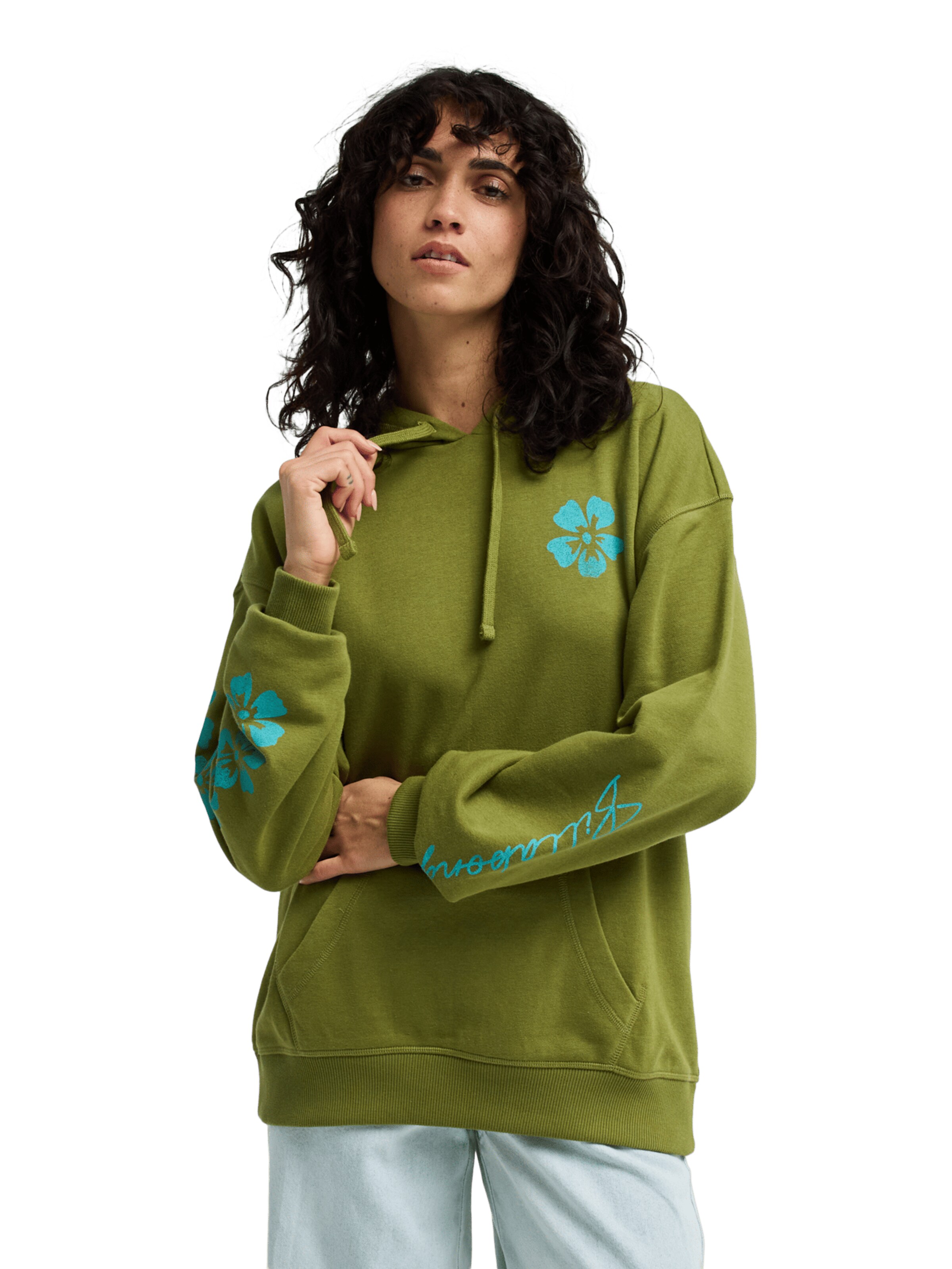 BILLABONG Sweatshirt 'More Simplicity' in Green: front