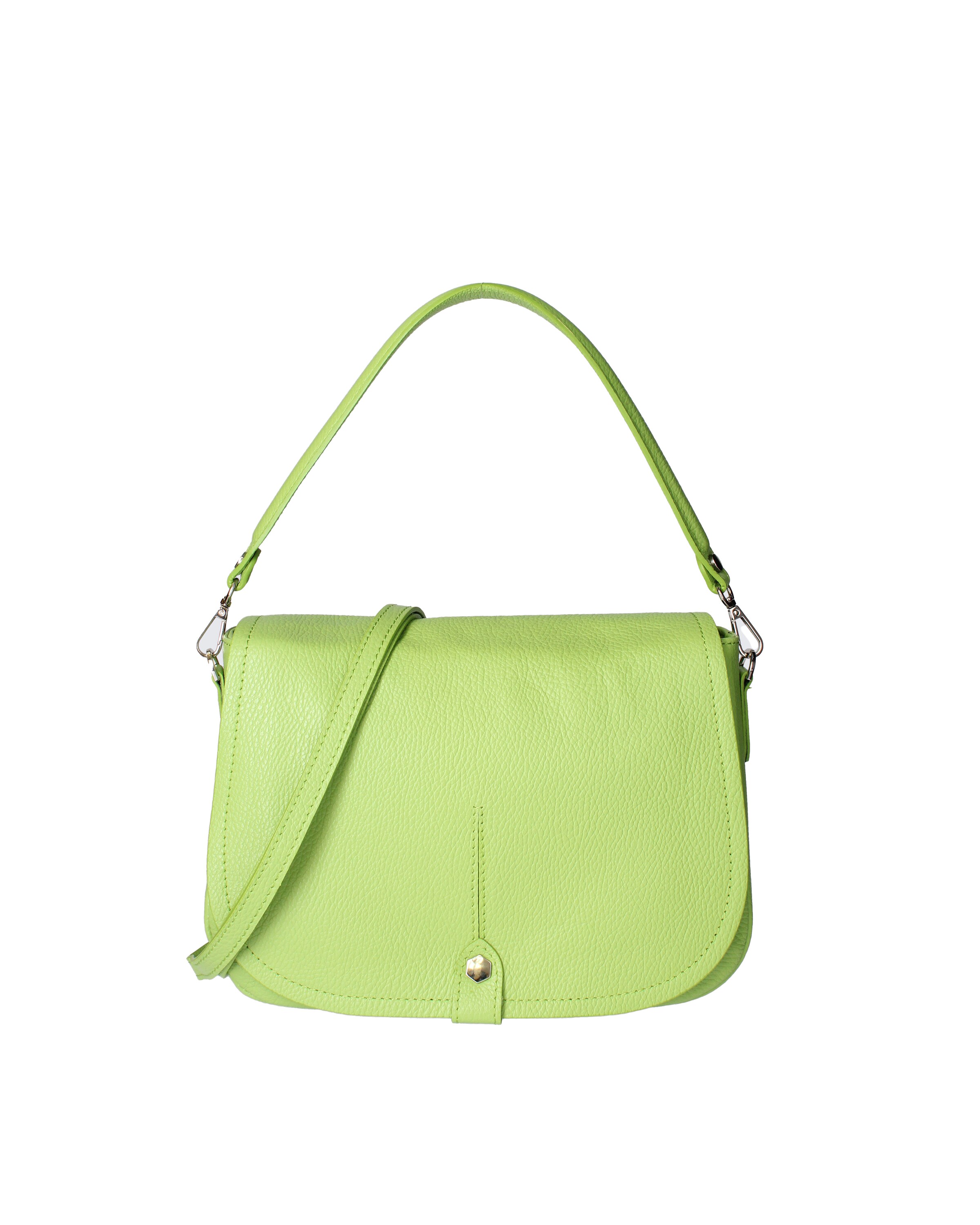 Sac bandoulière Viola Castellani en vert : devant