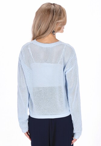 Pull-over 'Casual' Usha en bleu