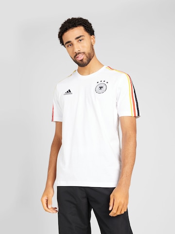 ADIDAS PERFORMANCE - Camiseta de fútbol 'Dfb Dna' en blanco: frente