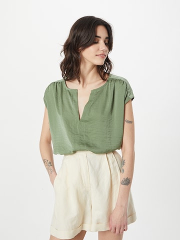 Lindex - Blusa 'Adele' en verde: frente