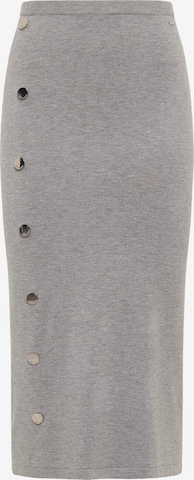 DreiMaster Klassik Skirt in Grey: front