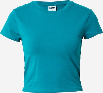 T-shirt Urban Classics en bleu : devant