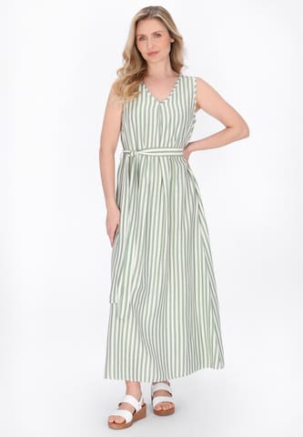 Robe d’été Usha en vert : devant