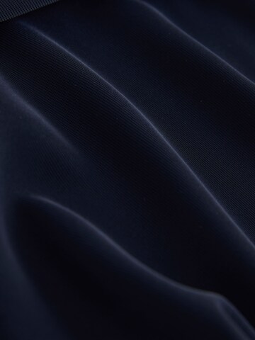 Next Wide leg Bandplooibroek in Blauw