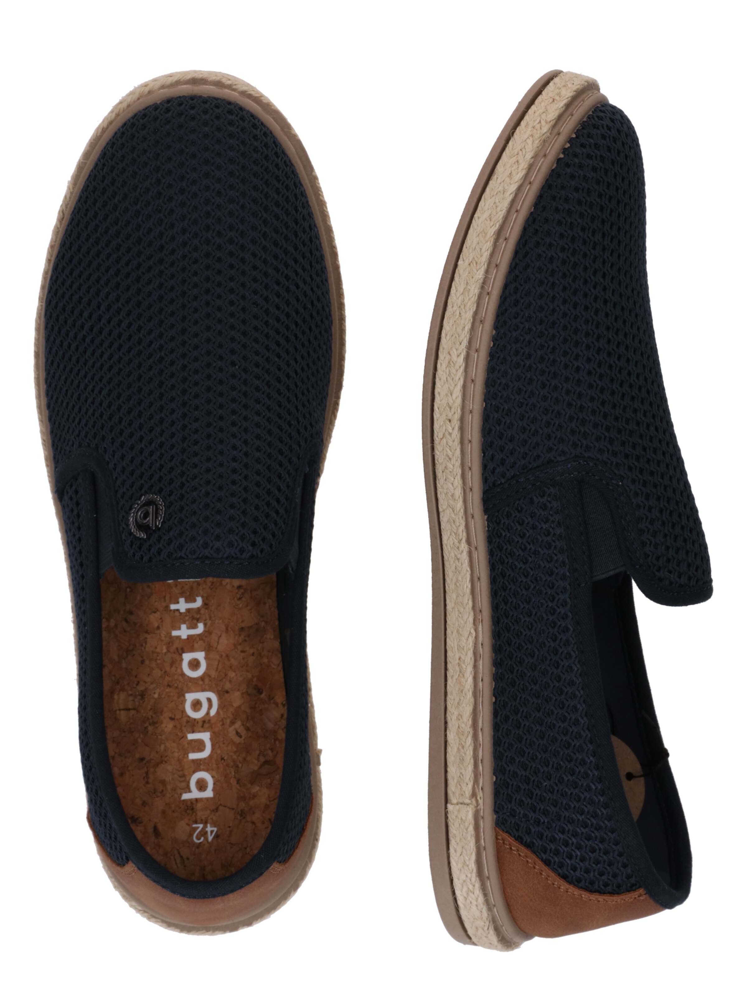 Espadrilles bugatti en bleu