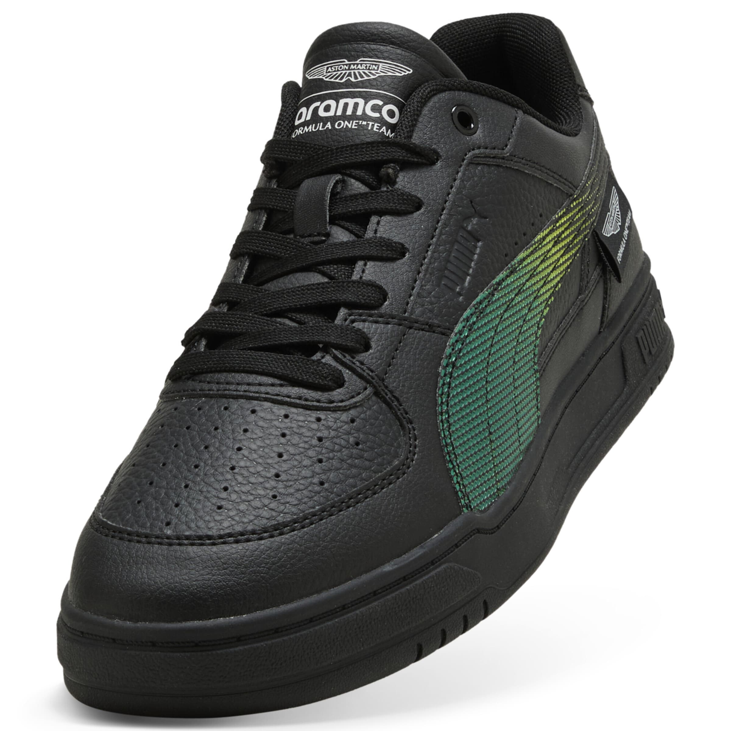 PUMA Sneaker 'Puma x Aston Martin Aramco F1® Team Caven III' in Schwarz