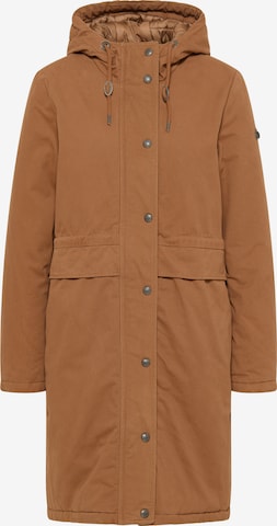 DreiMaster Vintage Winter coat in Brown: front