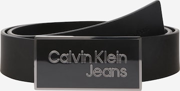 Calvin Klein Jeans Gürtel in Schwarz: predná strana