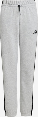 ADIDAS SPORTSWEAR Tapered Sporthose 'Essentials' in Grau: Vorderseite