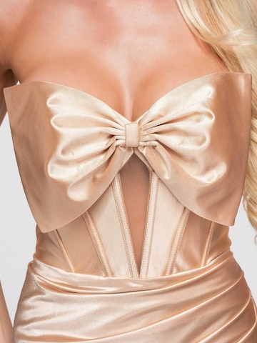 Ombre Evening dress in Gold