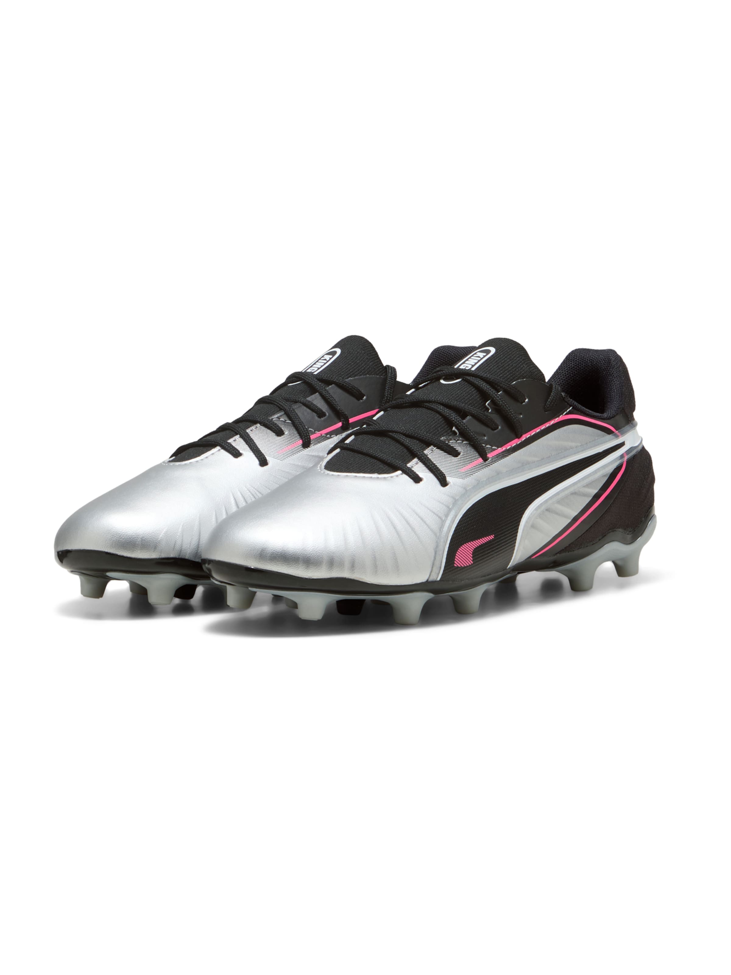 PUMA Спортивная обувь 'King Match' в Серебристый