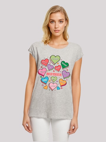 T-shirt F4NT4STIC en gris : devant